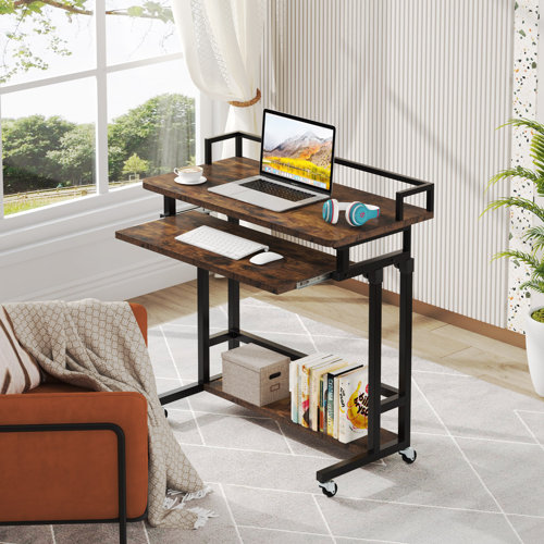 17 Stories Krystyn Adjustable Standing Desk Wayfair Canada